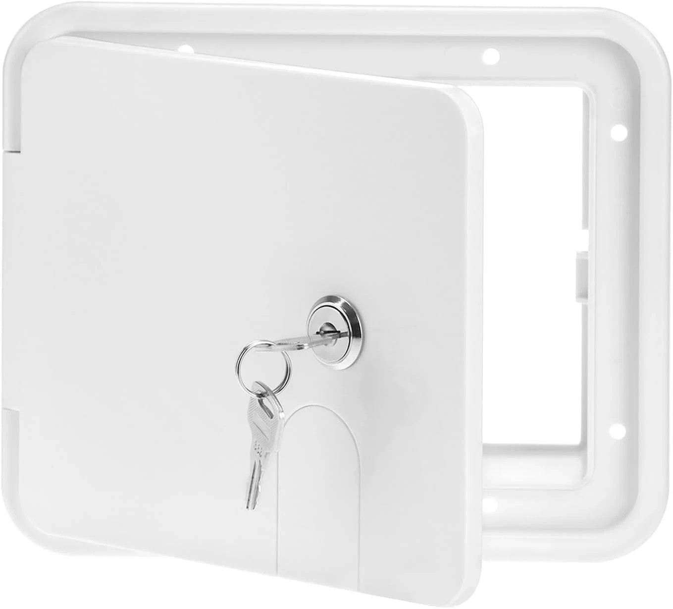 RV Access Door, ABS RV Electric Cord Trailer Cable Hatch for Cable Management –