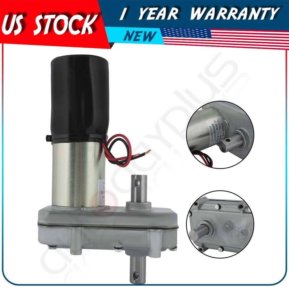 523900 RV Power Gear Slide Out Motor PN K01250-C600 RPM 22 AMP 12 Brand New