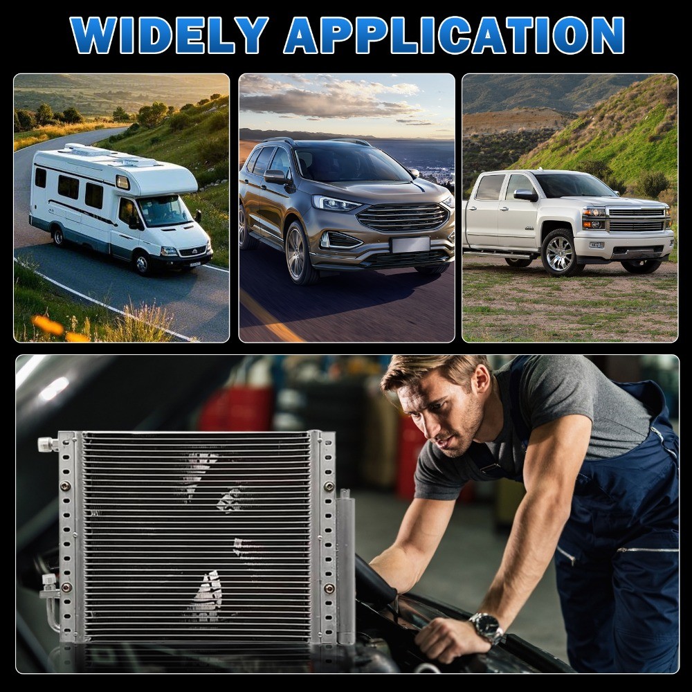 Mieligo12V Remote Electric Cooling Underdash Air Conditioner Panel Kits US