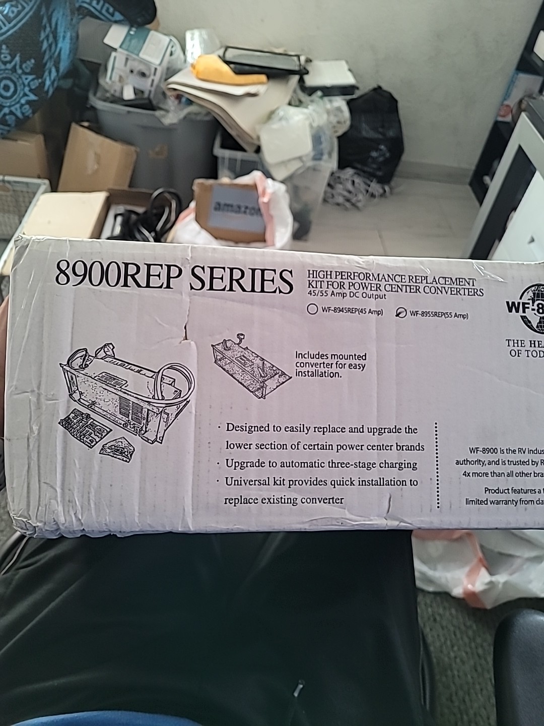 WF-8955-AD-REP Converter Replacement Kit – 55 Amp, 105-130 VAC, 950W, Silver