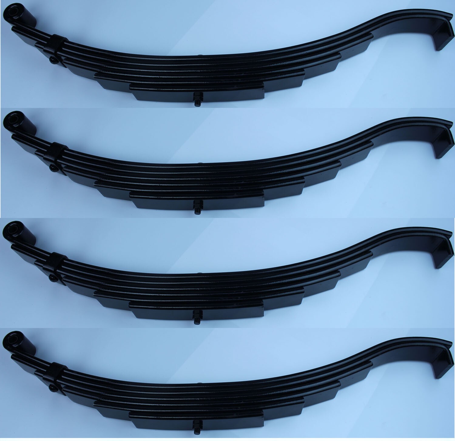(Set 4) 6 Leaf 29.5″ Slipper Trailer Leaf Springs 4000 lbs. for 7k-8k axles