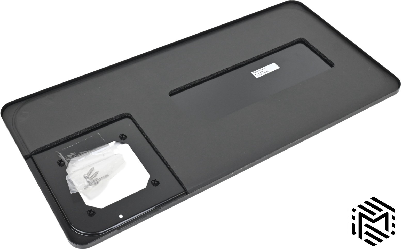 Dometic 33001 Furnace Door Assembly – Med Mojave #44 Black – w/ 32611 Mount
