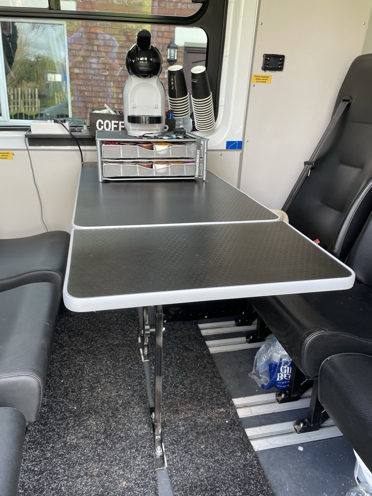 Campervan / motor home table Top With Extension Kit