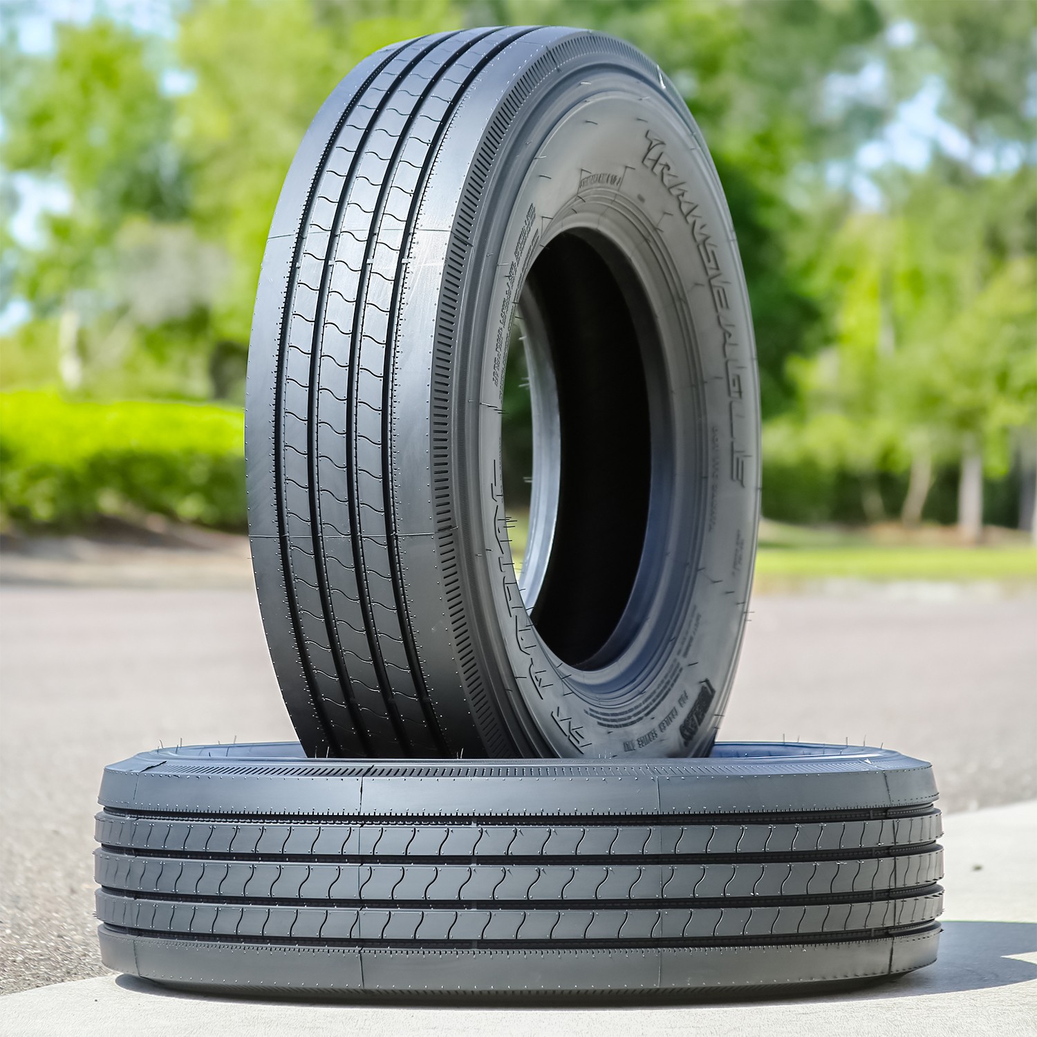 2 Tires Transeagle ST Radial Semi-Steel ST 205/90R15 Load F 12 Ply Trailer