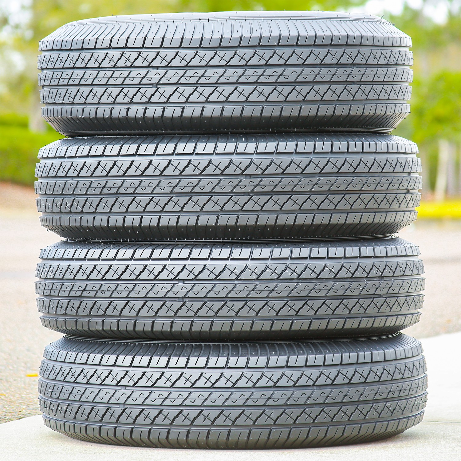 4 Tires Transeagle TE898 ST 205/75D15 Load C 6 Ply Trailer