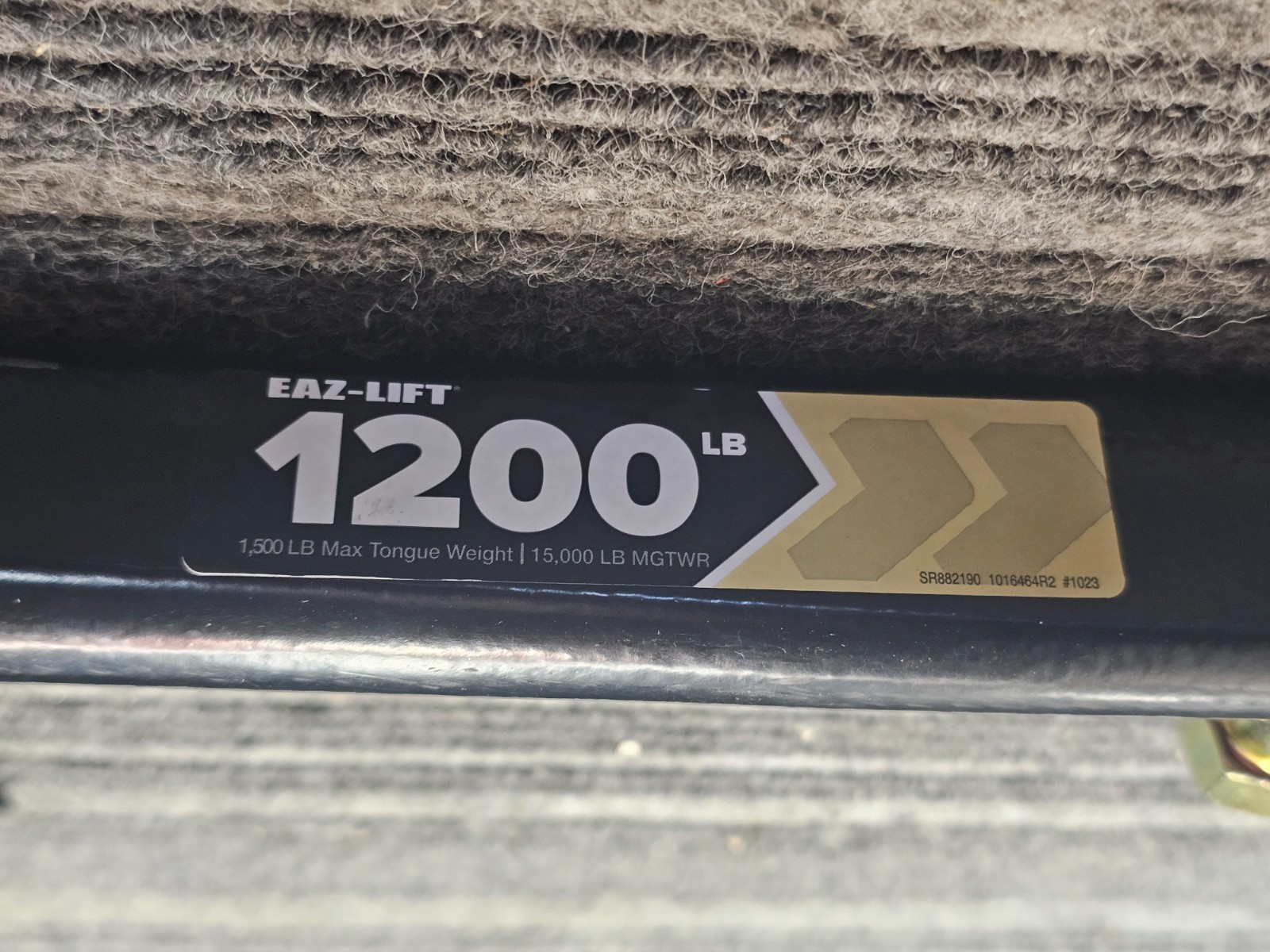 ReCurve Eaz-Lift Elite Replacement Spring Bar – 1200 lb. Capacity SR882190