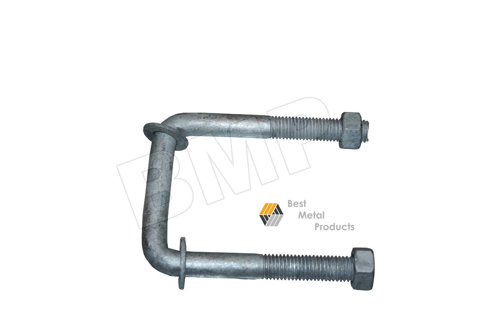 (4) Steel U-Bolts 3″ Trailer Square Axle Spring 1000304