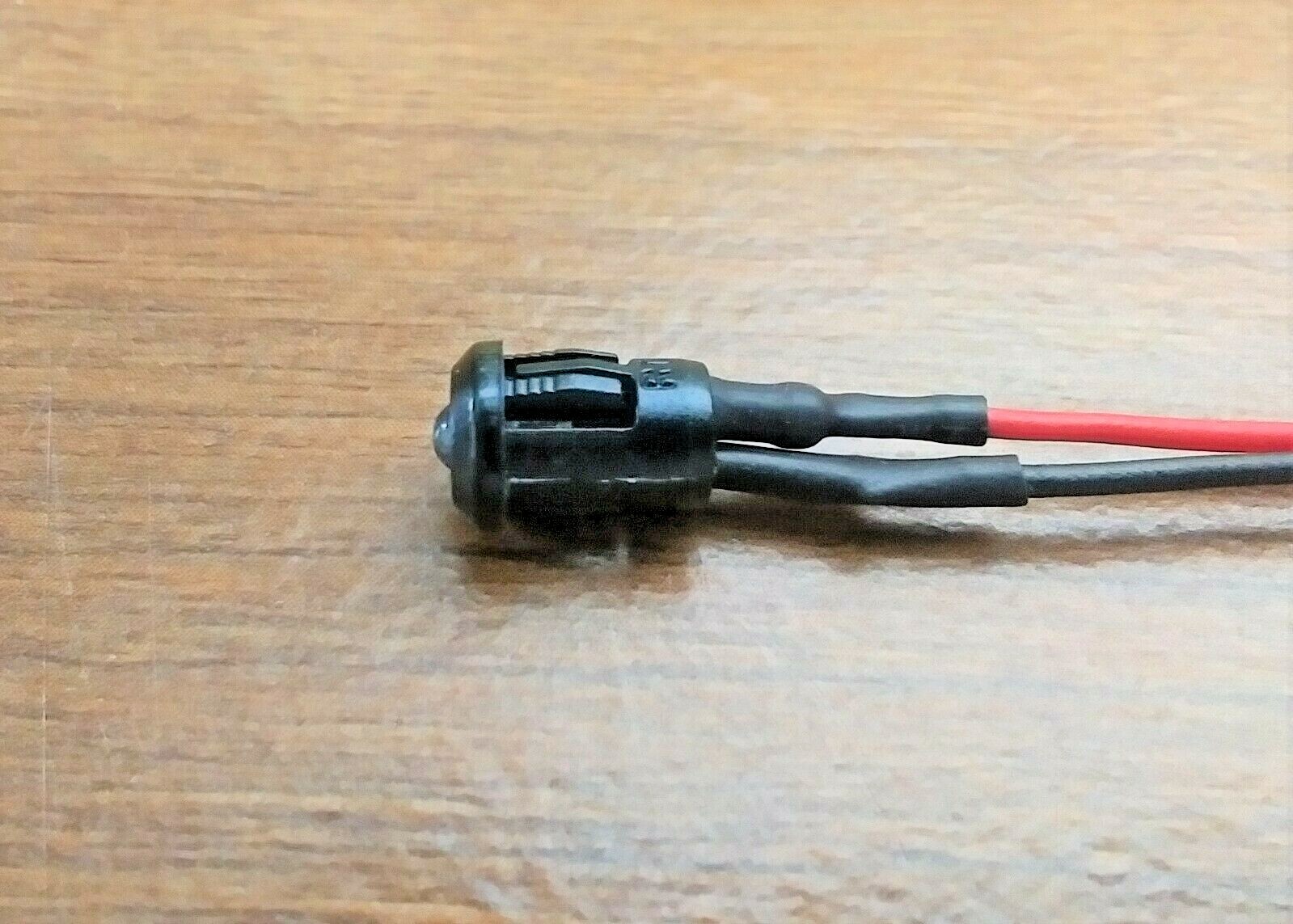 4 BBT 12 volt Bright Blue LED Mini 1/4″ Snap-In RV Indicator Lights