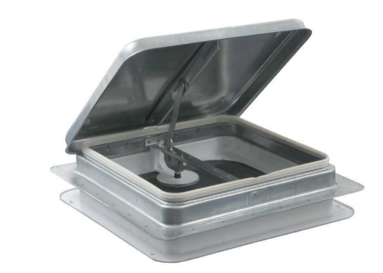 Ventline V2110SP-24 RV Manual Trailer Roof Vent For 14 1/4 Inch x 14 1/4 Inch