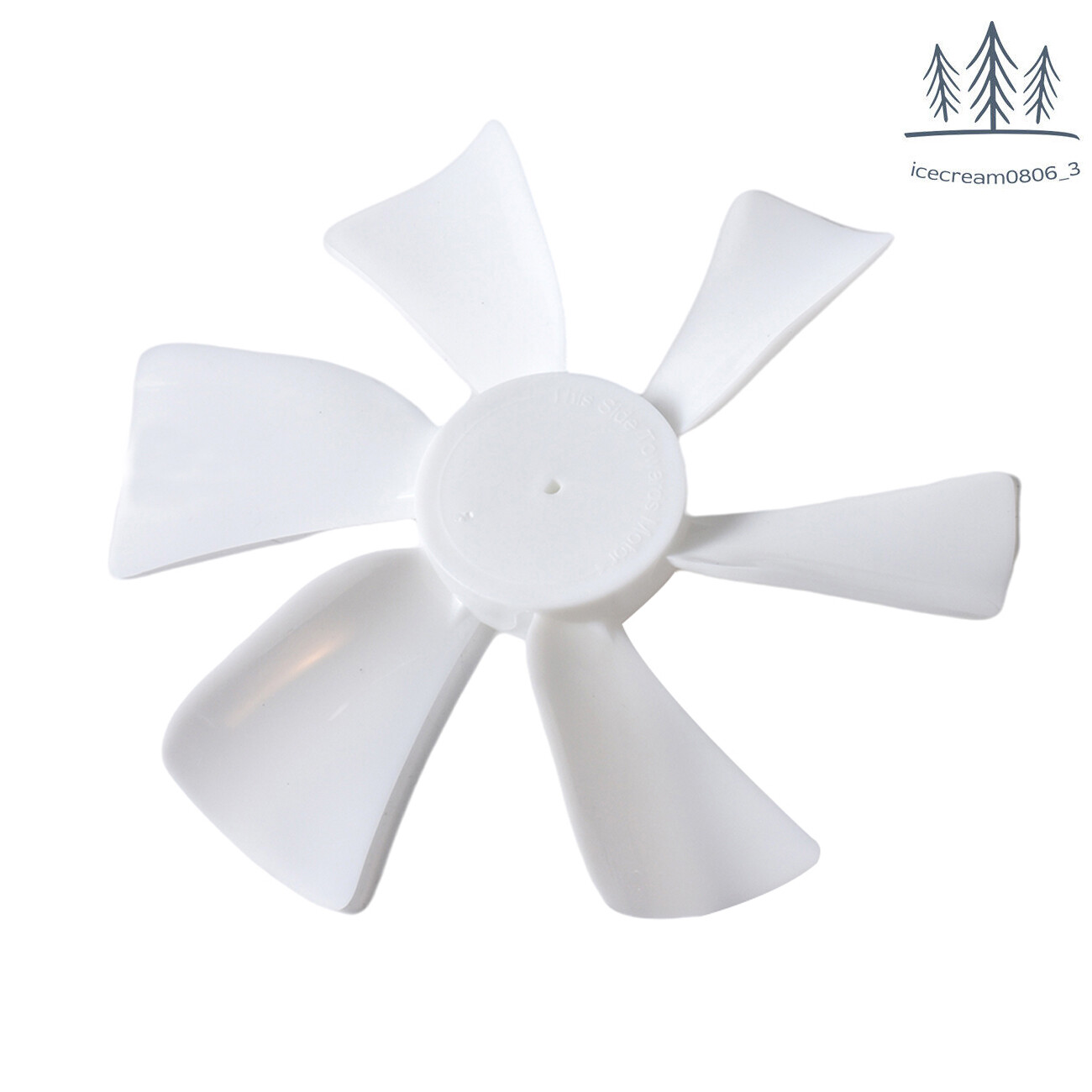 6 inch RV Vent Fan Blade D-Bore Fits Bathroom Camper Vent Fan Jensen roof Vents