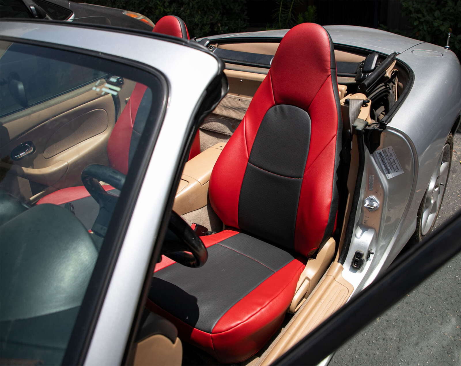 Fits Mazda Miata 2001-2005 Custom made luxurious Vinyl PU Seat covers
