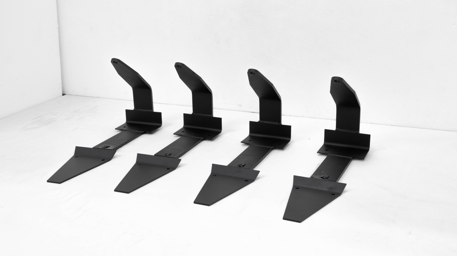 4PCS Truck Camper Tie Downs fit for Most Full-Size Non Dual Pickup Trucks Black