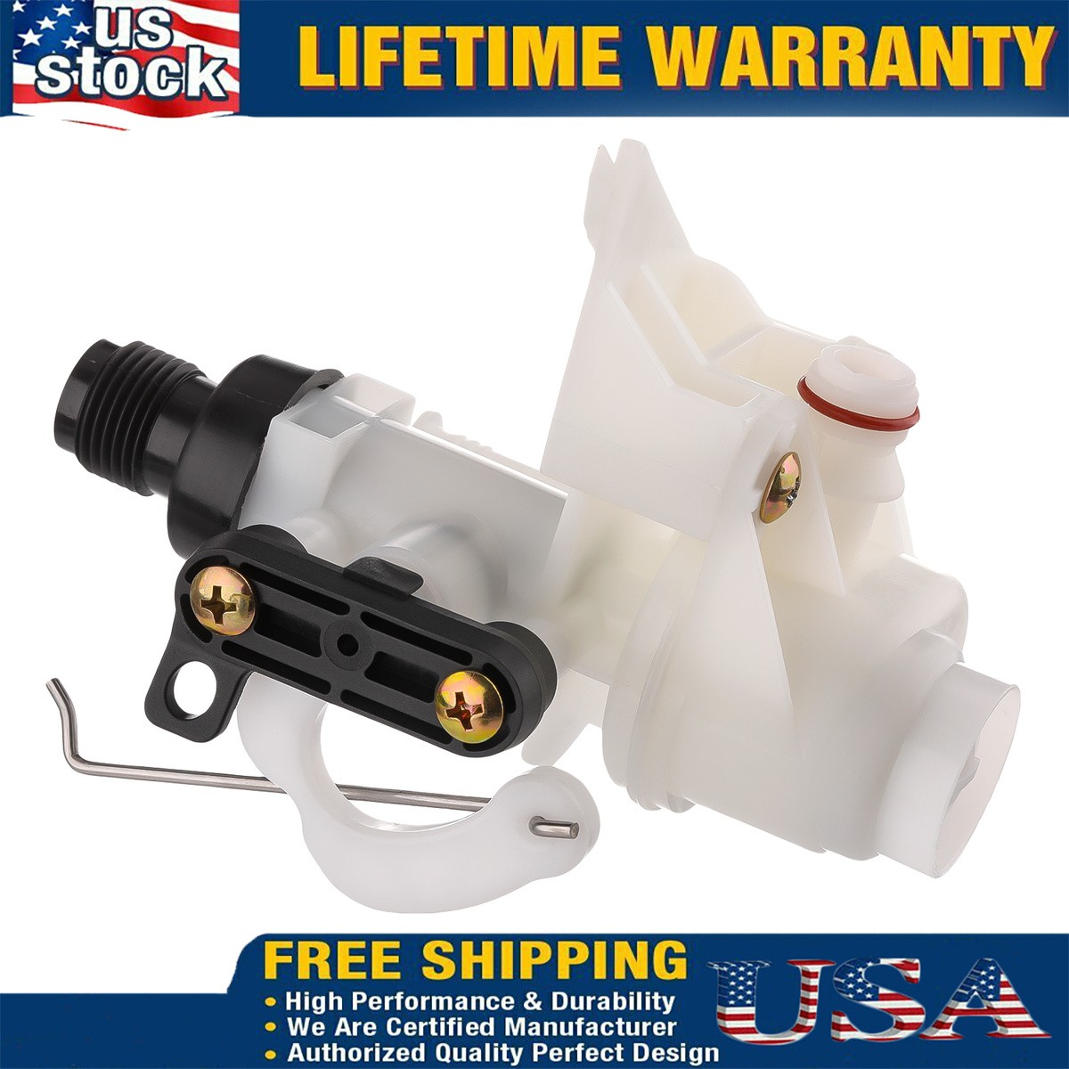 water valve kit Leak Resistant Design for thetford 31705 RV Toilet Water Valve