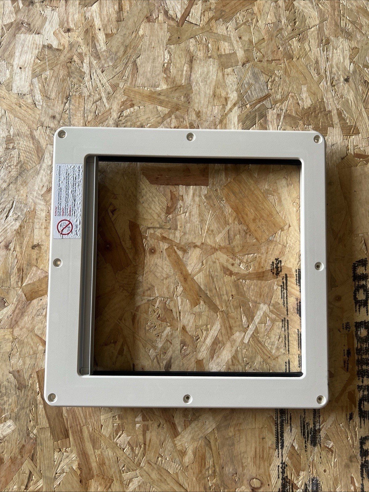 HYMER MOTORHOME & CARAVAN REMIS ROOFLIGHT BLIND & FRAME ASSEMBLY 400x400mm
