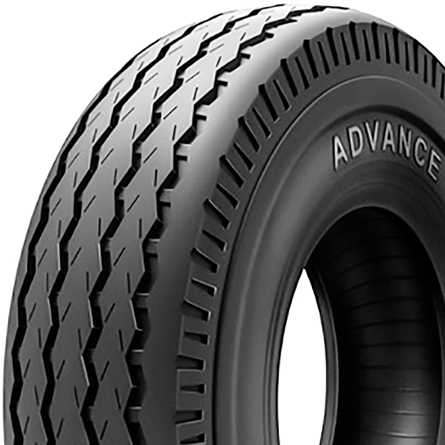 2 Tires ST 8-14.5 Advance RB453 Trailer Load F 12 Ply