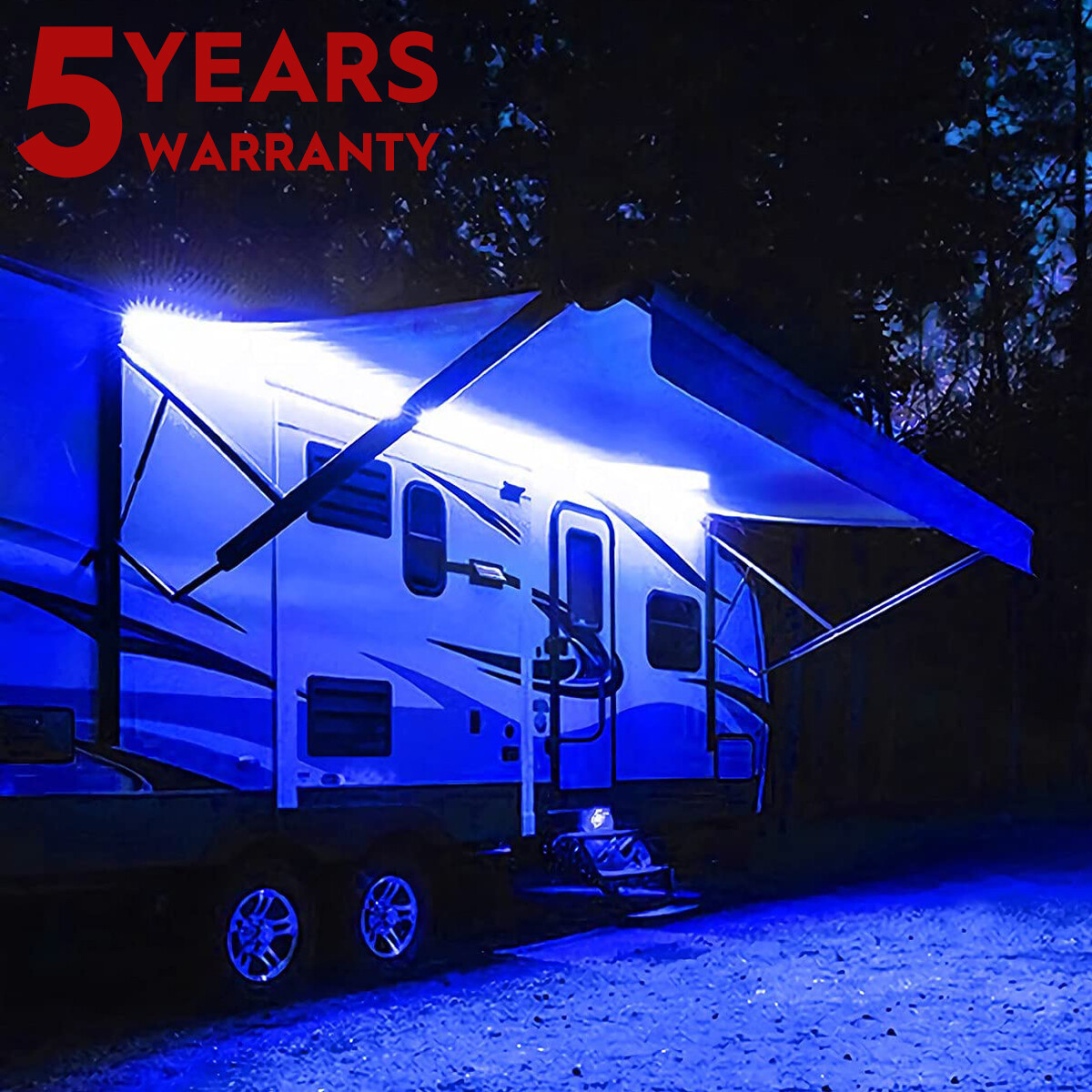 RGB 2835 LED Boat Light Deck Waterproof Bow Trailer Pontoon Lights Strip Marine