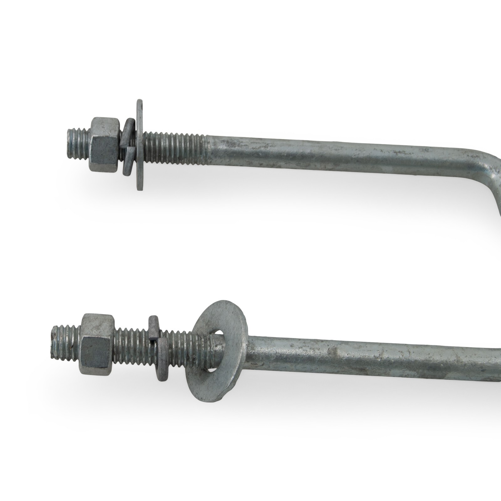(Qty 2) Boat Trailer U-Bolt Galvanized Square Ubolts 1/2″ x 3″ x 6 5/16″
