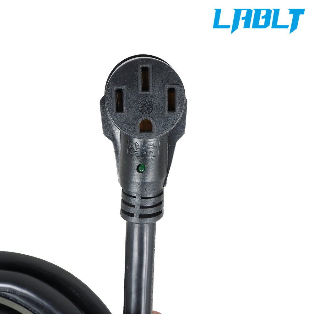LABLT 50A RV Extension Cord NEMA14-50P to 14-50R Rain Proof Power Cable 15-50FT