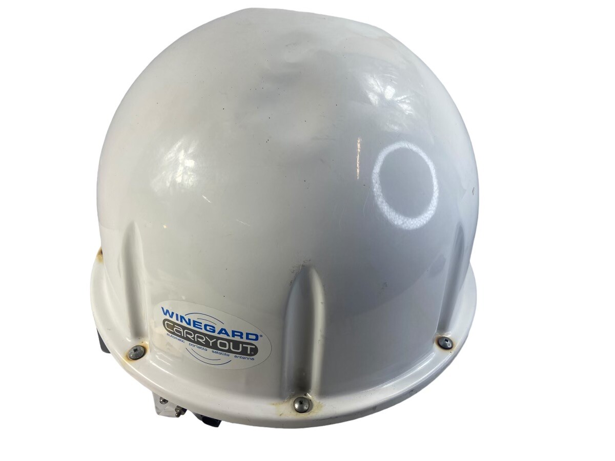 Winegard Carryout White Automatic Portable Satellite Antenna Selling As Is