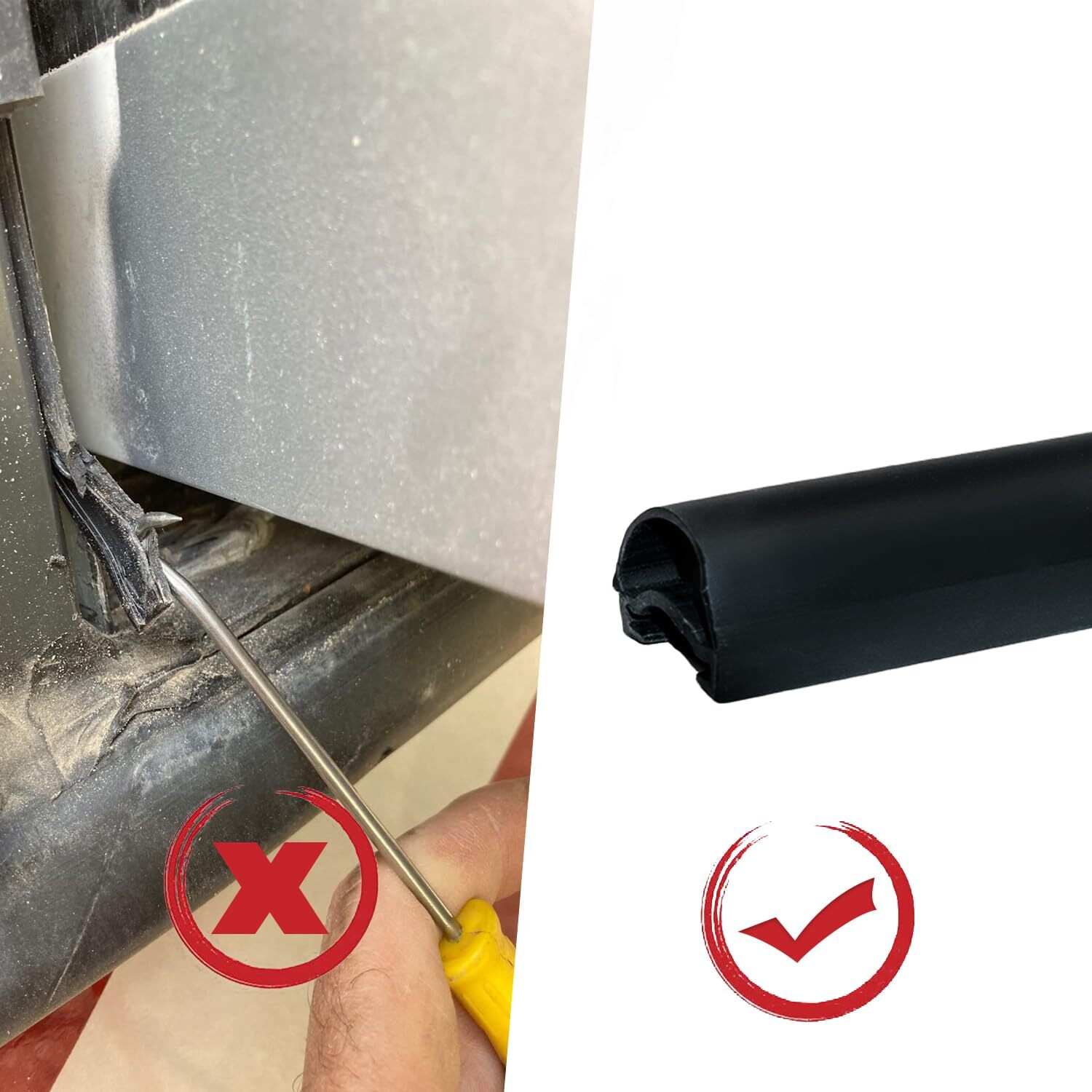 Combo RV Slide Out Seal 018-312-EKD & 018-341 EK For RV Camper Slideout System