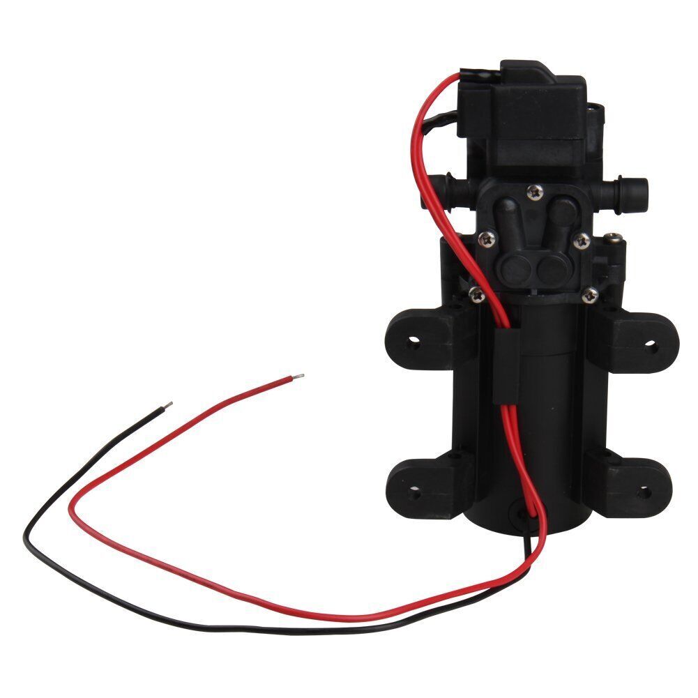Water Pressure Diaphragm Pump 12V 4.3 L/min 1.2 GPM 35 PSI For Caravan RV Boat