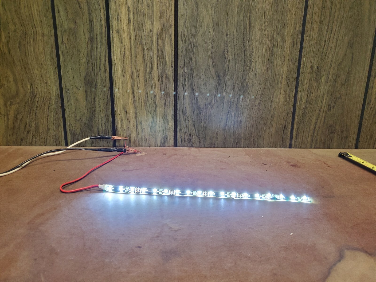 RV Camper Marine 12″ Flexible LED Strip Lights 12V DC Cool White 3M Adhesive
