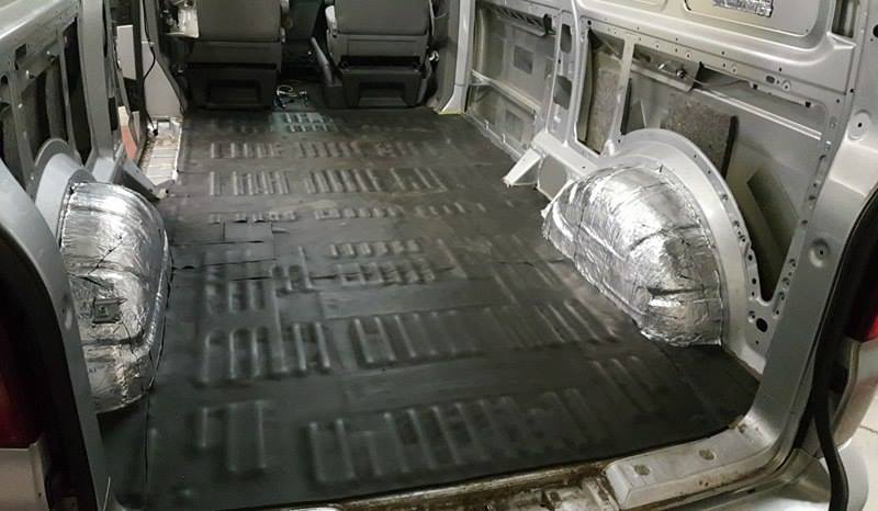 Campervan Insulation, Adhesive Closed Cell Foam, 8mm Sound Proofing 5m² (53ft²)