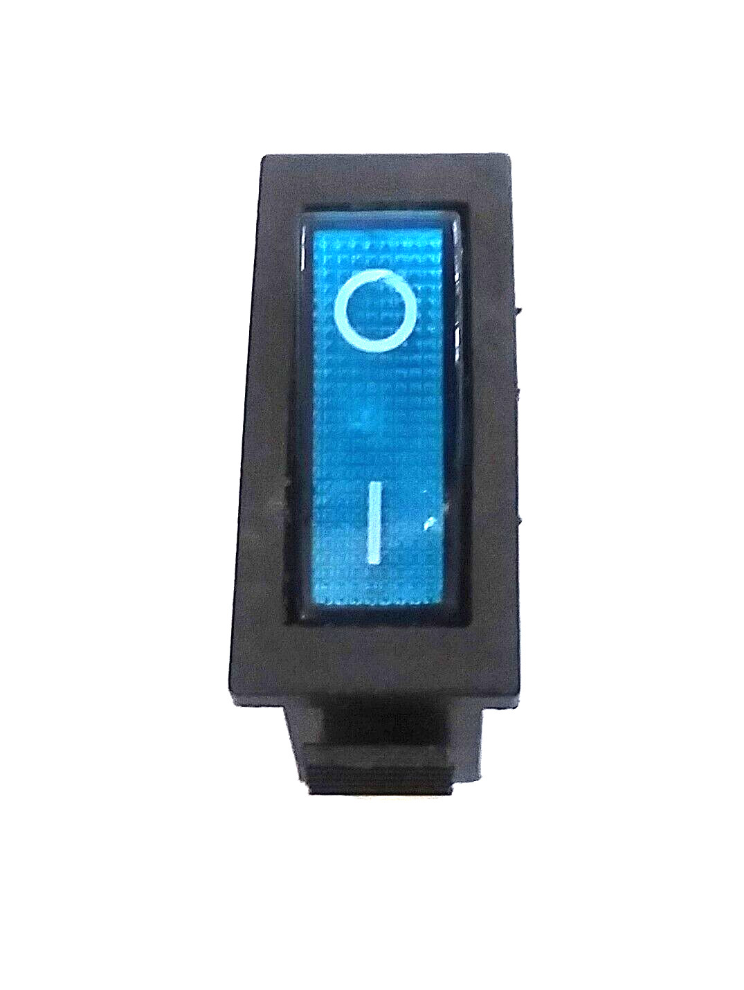 BBT 12 volt Lighted Bright Blue on/off Snap-In RV Rocker Switch
