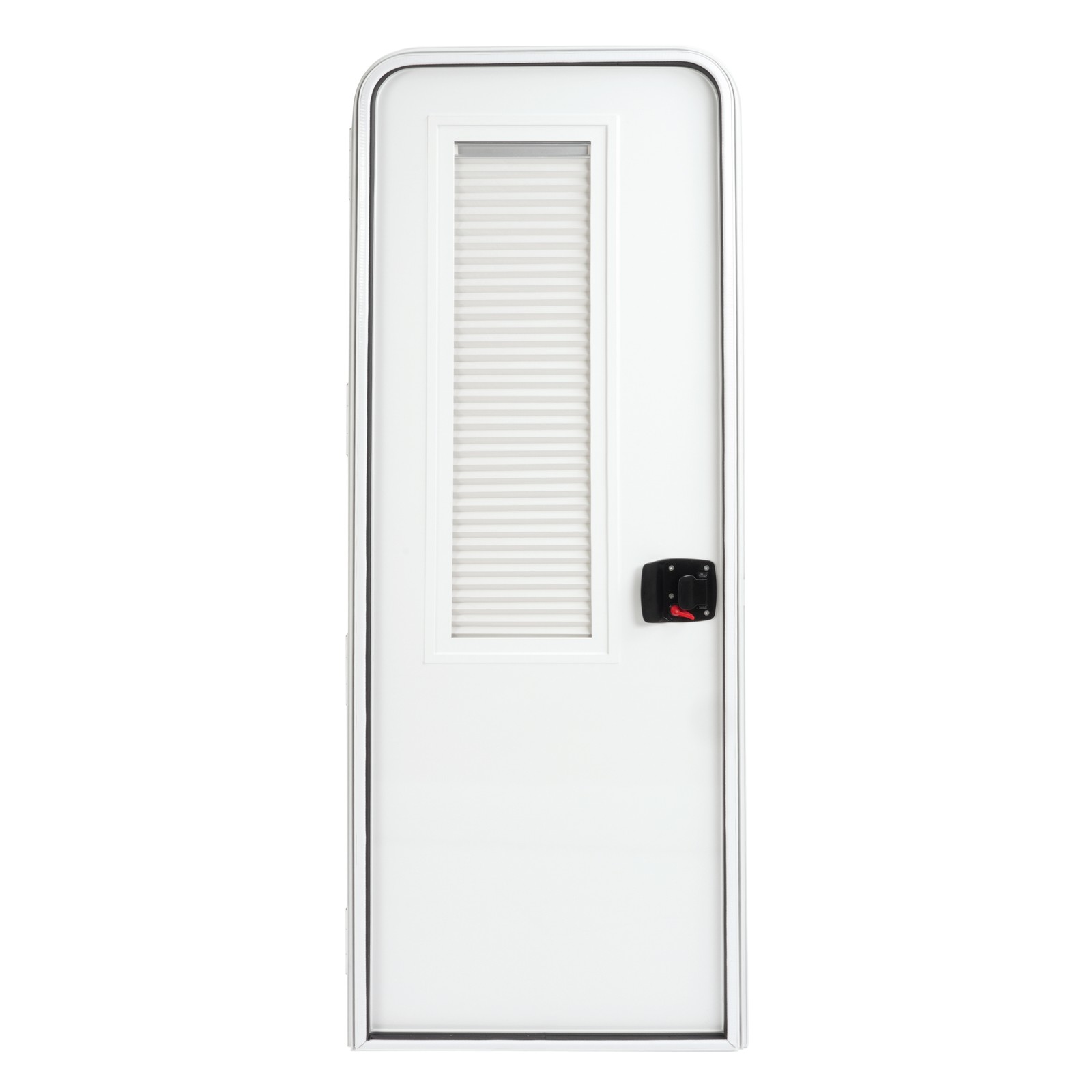 24″ X 68″ Aluminum Radius RV Entry Door Entrance White w/ LOCK/KEY For Universal
