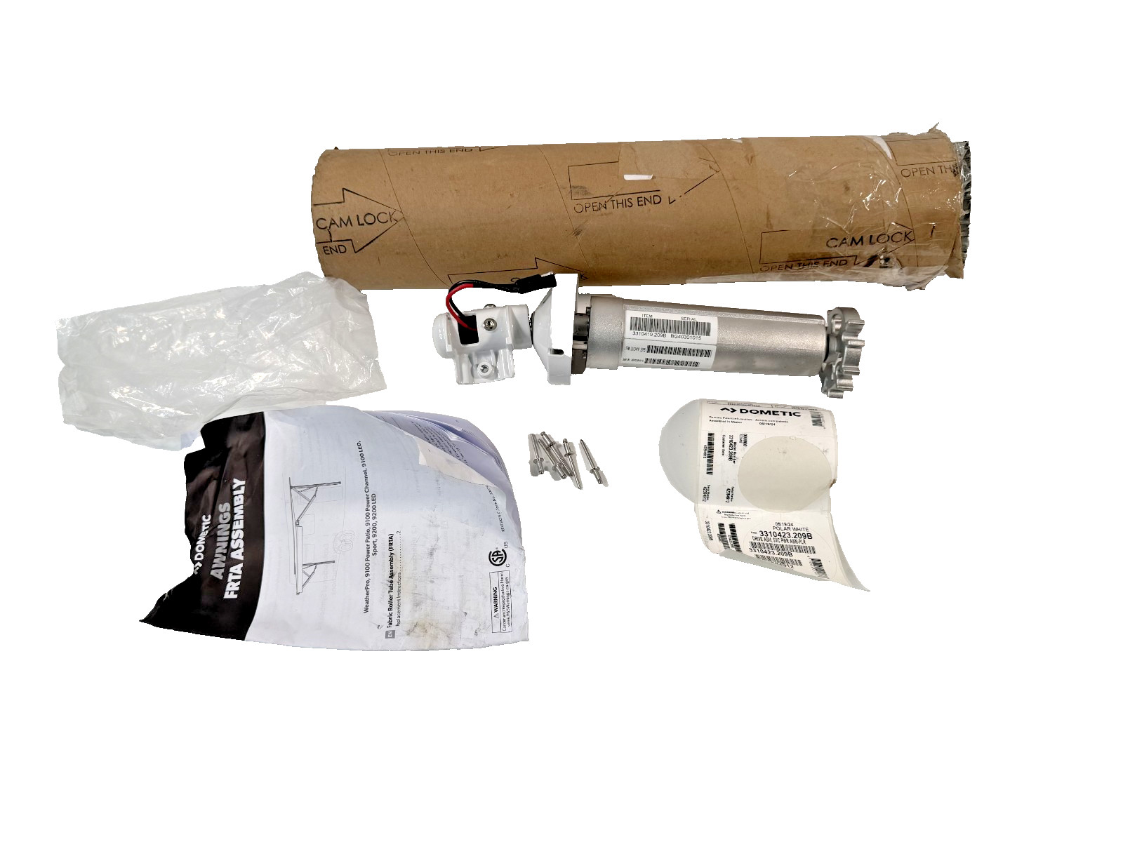 Dometic 9100 Power Patio RV Awning Motor 3310423.209B 3310419.209B OEM NEW