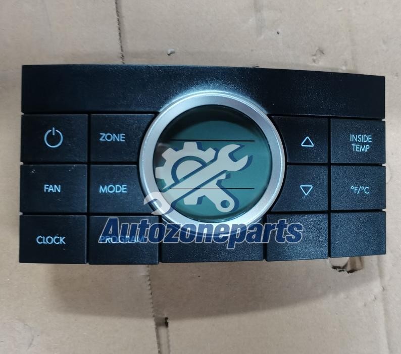 Black 10-Button﻿ 3314082.000 RV Multi-Zone Comfort Control Center II Thermostat