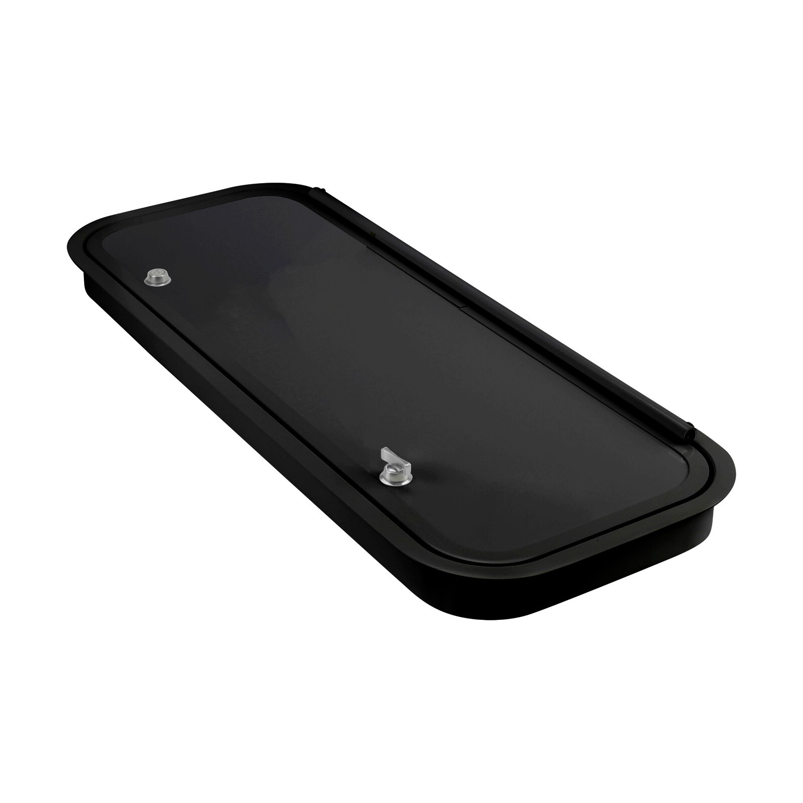 30″ X 14″ Hatch Black Baggage Cargo Compartment Storage Door RV Motorhome