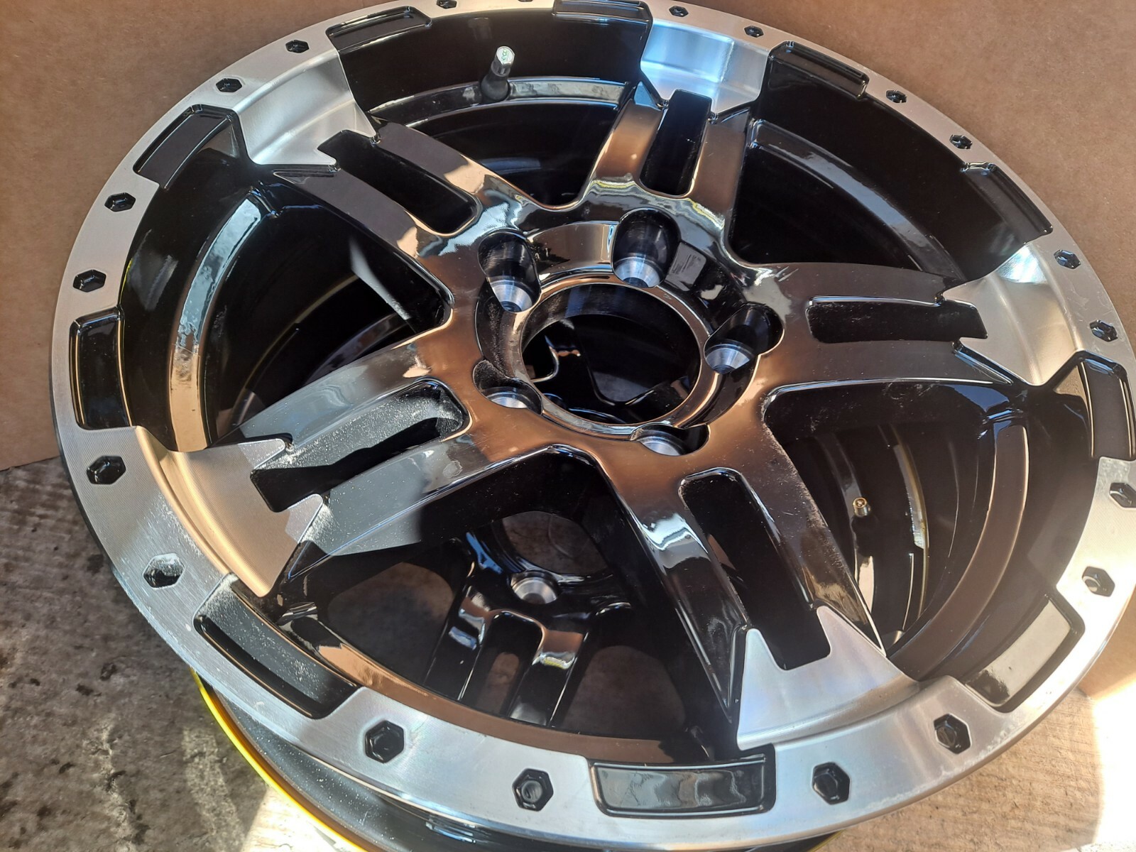 15X5 TURISMO BLACK CAMPER RV WHEEL 5-4.5 15 INCH 5×4.5 TRAILER CITY DIRECT!