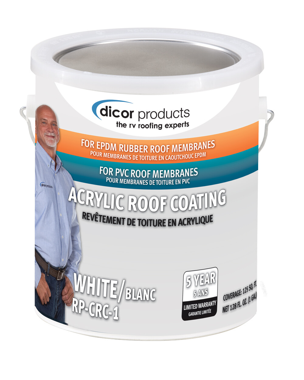 Dicor Corp. RP-CRC-1 ROOF COATINGS & SEALANTS RV