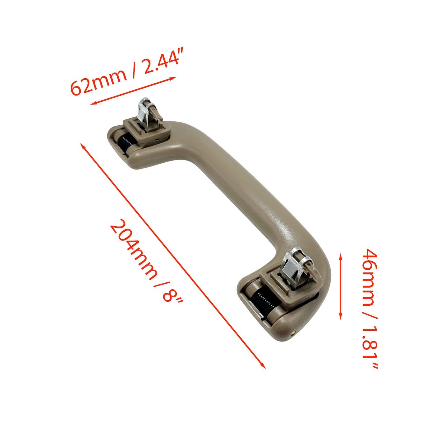 Beige Front Right Inner Roof Pull Handle Fits Corolla Highlander RAV4 Yaris