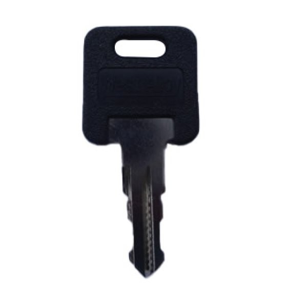 WD184 Caravan Door Lock Key West Alloy Tri Mark Motorhome Replacement Precut Key