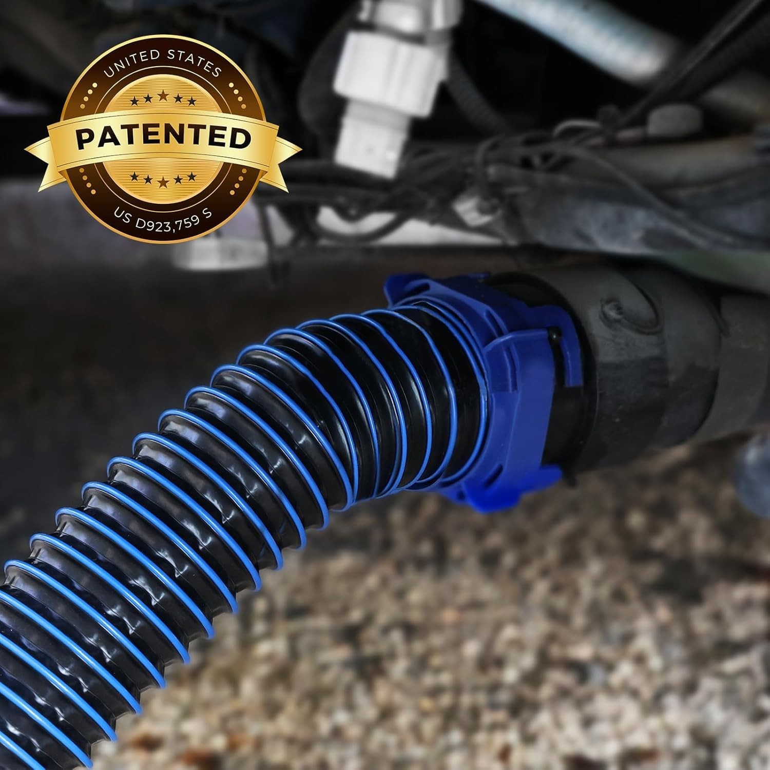 20 FT RV Sewer Hose Kit, Sewer Hose for RV Camper – Includes 2 Attachable 10 …