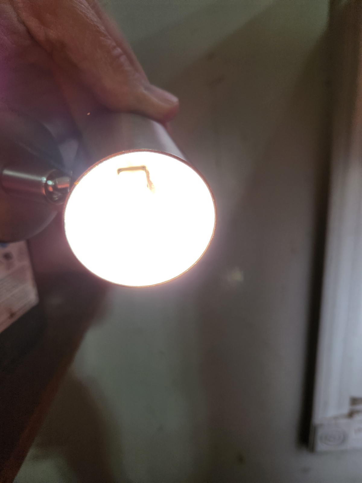 Optronics Aurora Brushed Nickel Reading Light 04010040B