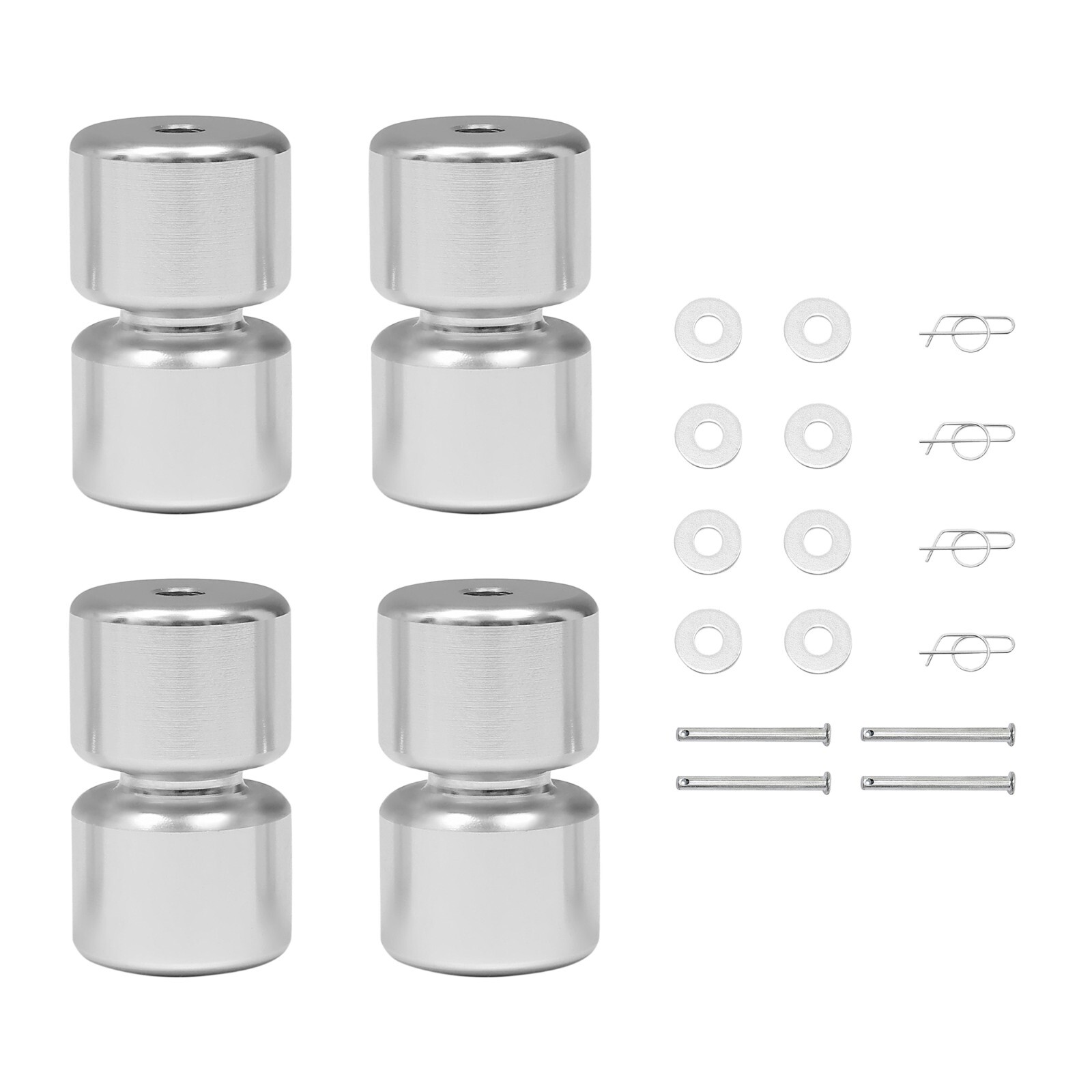 4X Trailer Tailgate Lift Assist Aluminum Roller Replacement Kit for GORILLA-LIFT