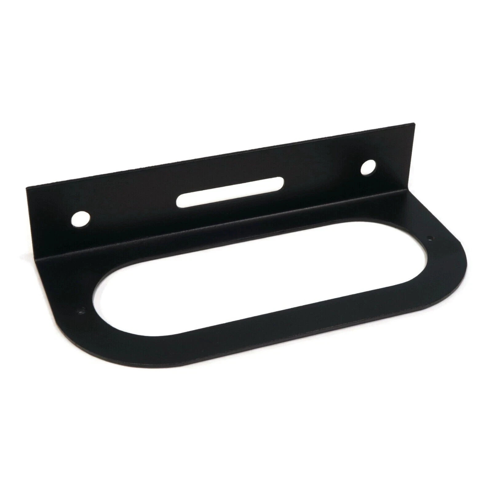 6 Pack Mounting Brackets Fits 6″ Oval LED Lights – Steel Powder Coat Trailer RV