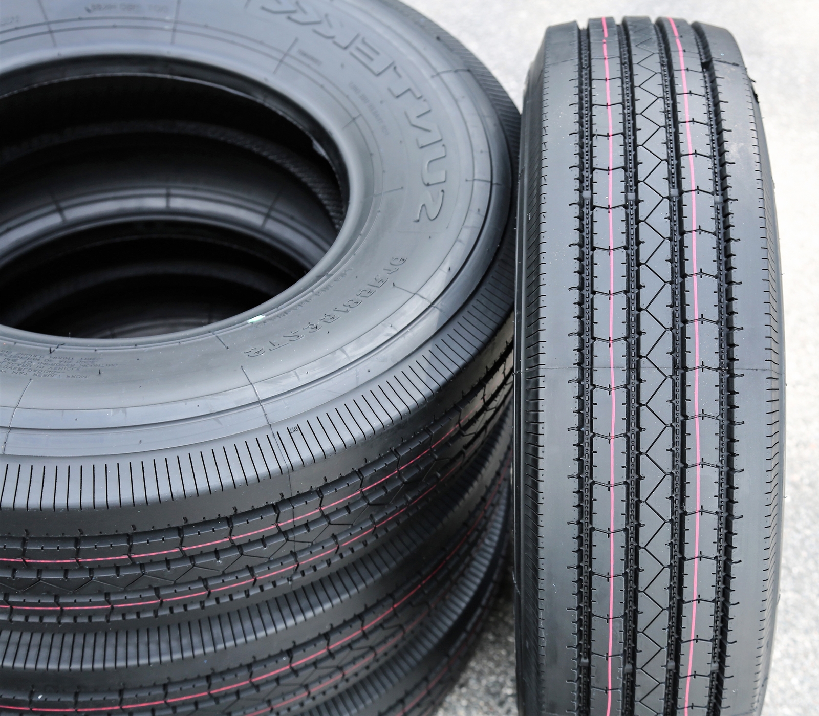 2 Tires ST 235/85R16 Suntek HD Trail + All Steel Trailer Load G 14 Ply
