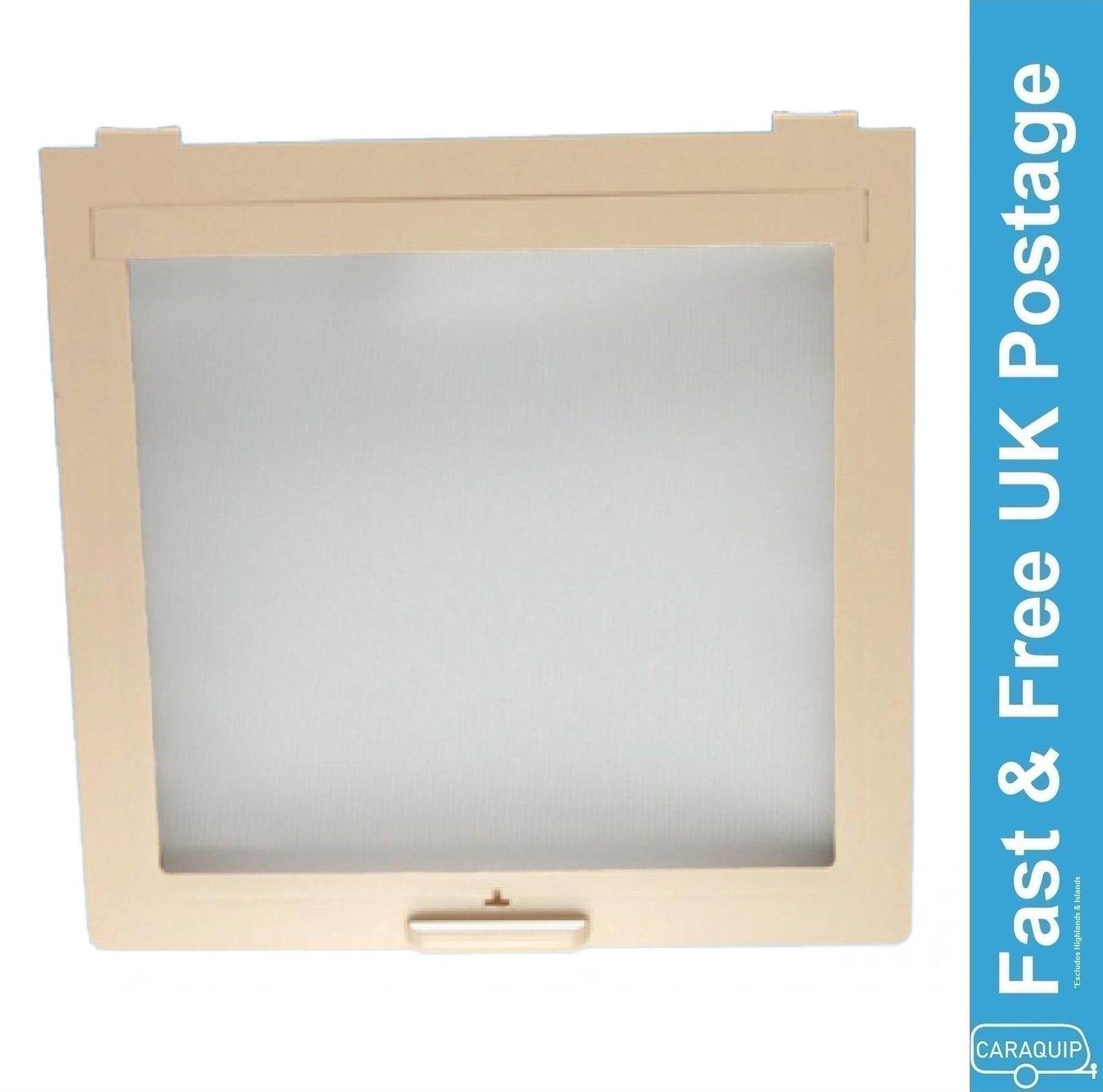 MPK Rooflight Flynet Vent 420 x 430 Skylight Beige Caravan Motorhome Campervan
