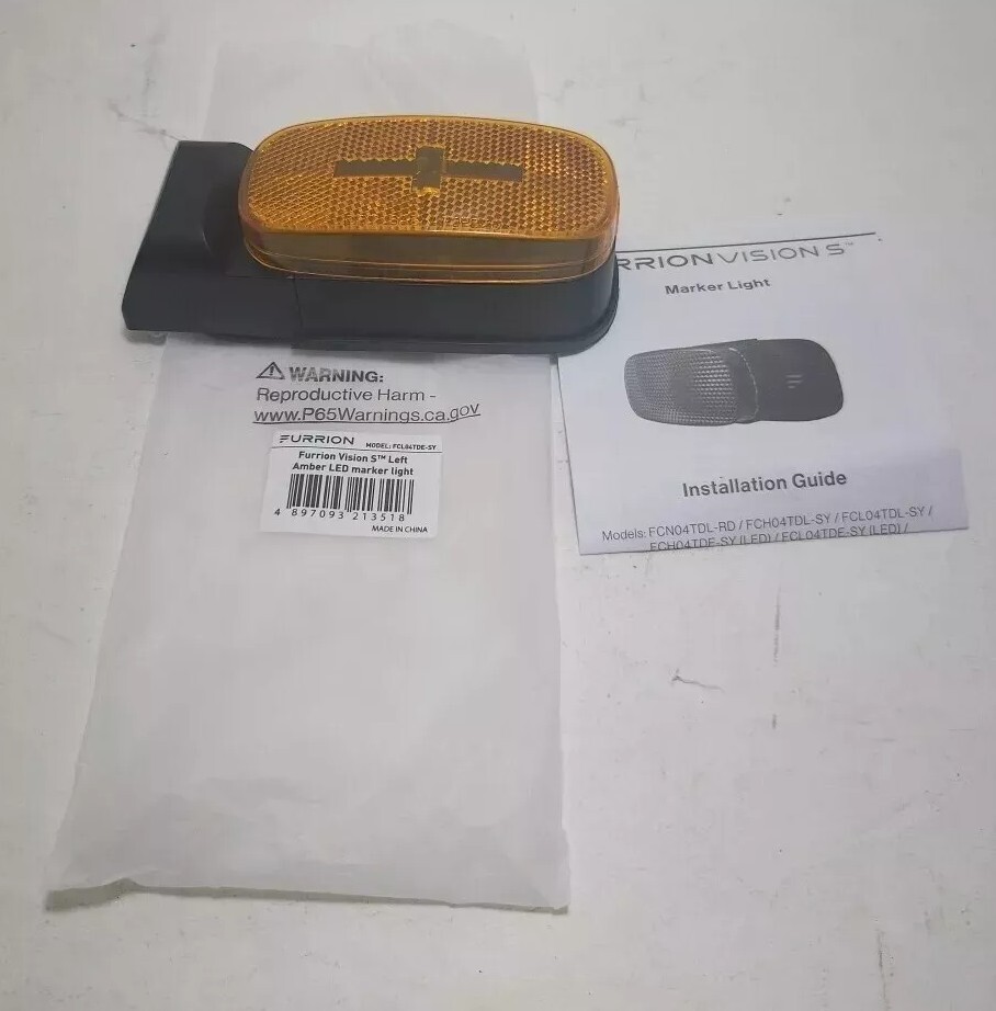 FURRION FCL04TDE-SY Vision S Left Amber LED MARKER LIGHT REPLACEMENT-New -No-Box