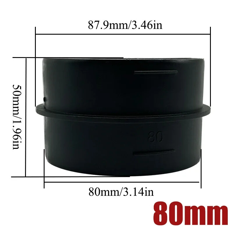 42 60 75 90mm Air Diesel Heater Duct Hose Pipe Air Vent Reducer Connector Joiner
