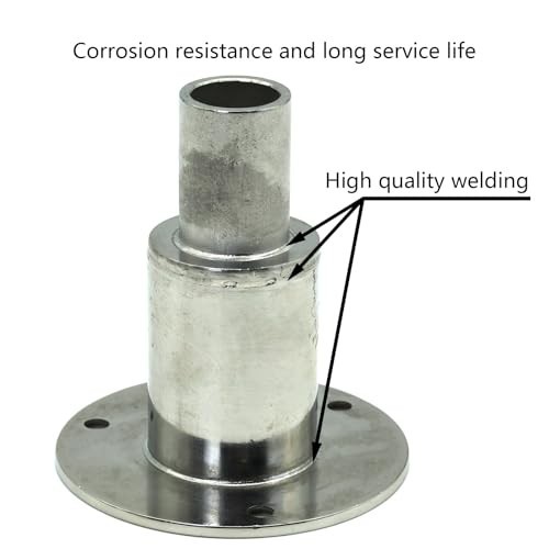 Thru Hull Exhaust Fitting for Diesel Heater, 316 Stainless Steel, 0.94″ Hose Pip