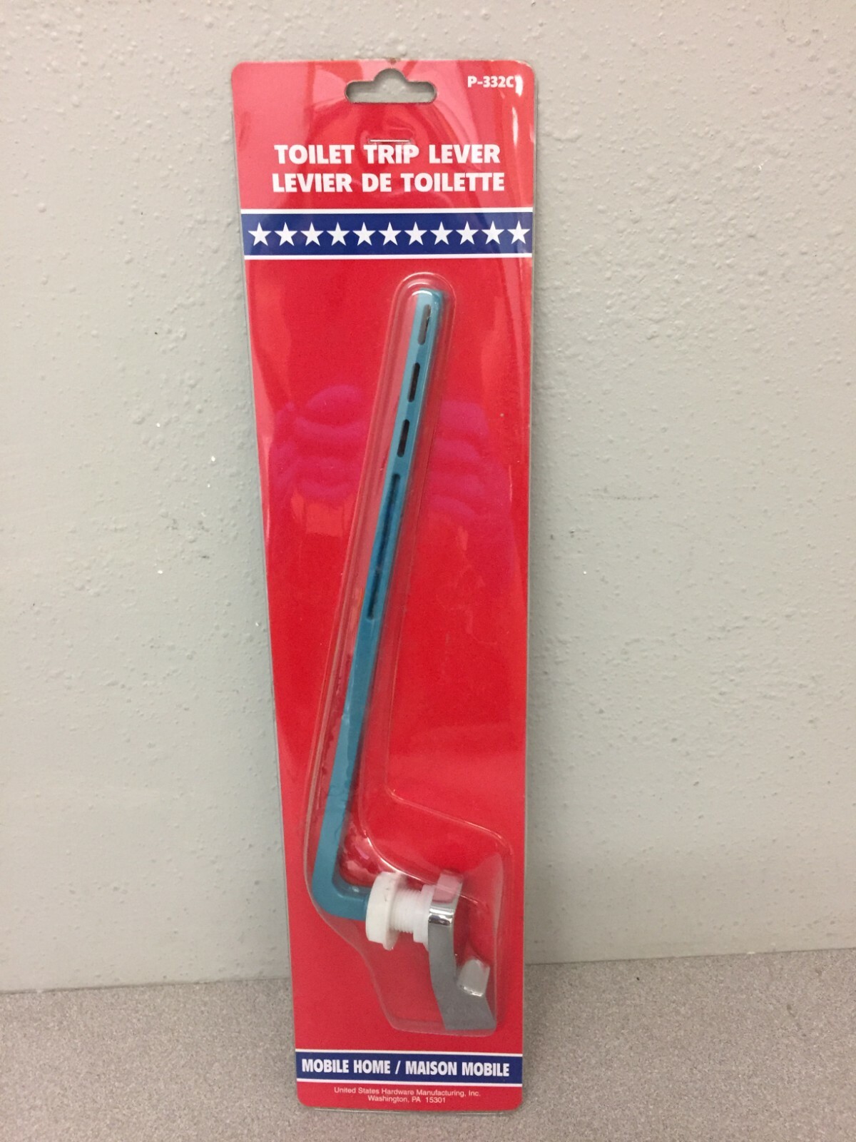 US Hardware P-332C Trip Lever RV Toilet