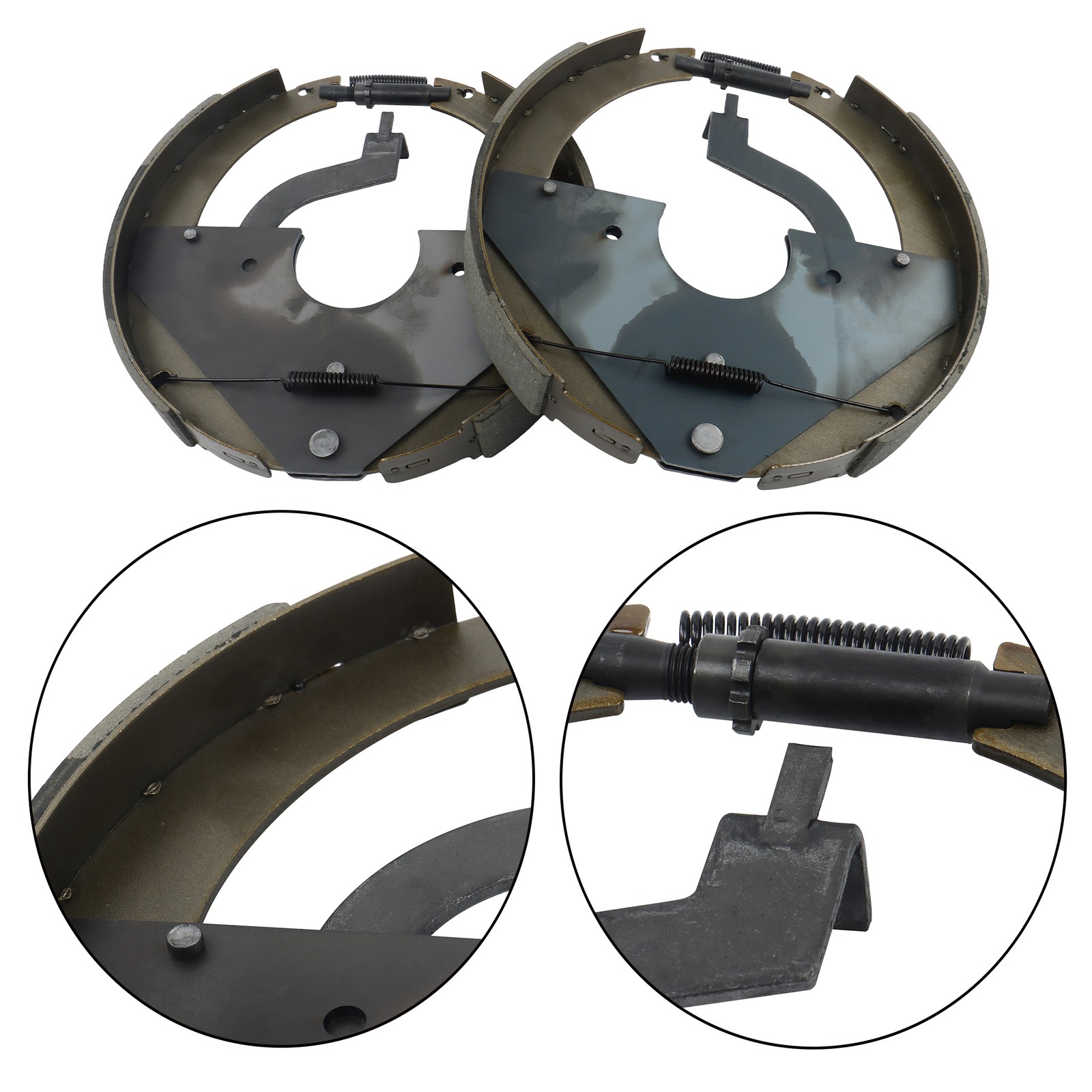12″ x 2″ Mobile Home Trailer Brake Assembly Pair Left Right 3.1″ Center Bore NEW