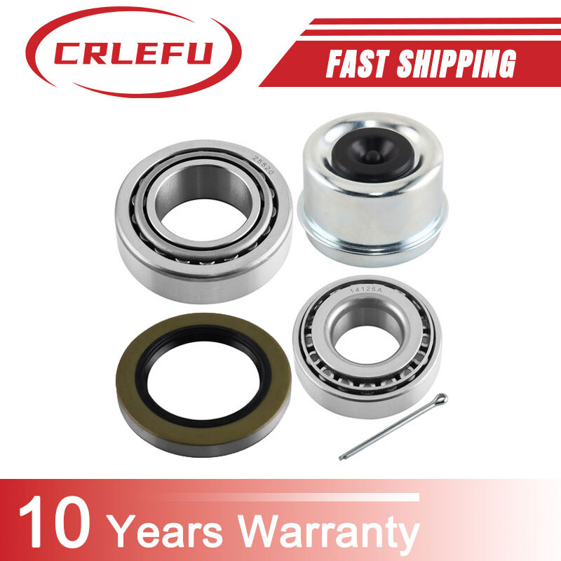 K3-200 6k-7k lb.Trailer Bearing Kit 25580/20 14125A/14276 Bearings 10-36 Seal