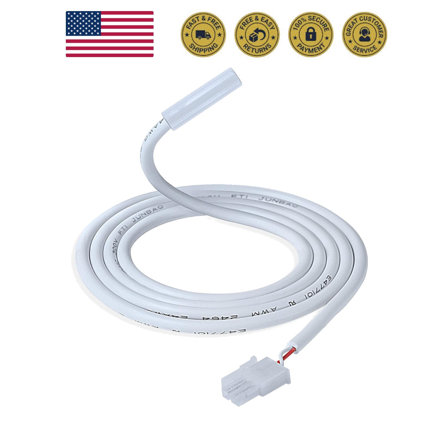 RV Thermistor for Dometic Refrigerator 3851210025,RV Refrigerator Replacement…