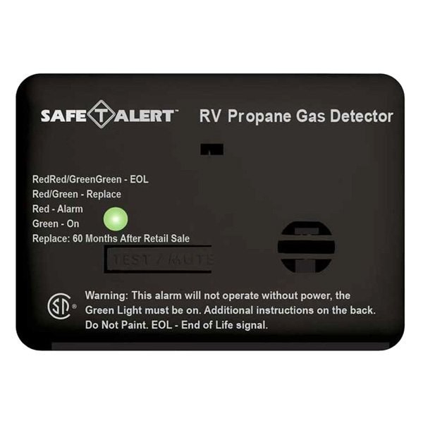 Safe-T-Alert 20-441-P-BL 20 Series Black Surface Mount Propane/LP Gas Alarm